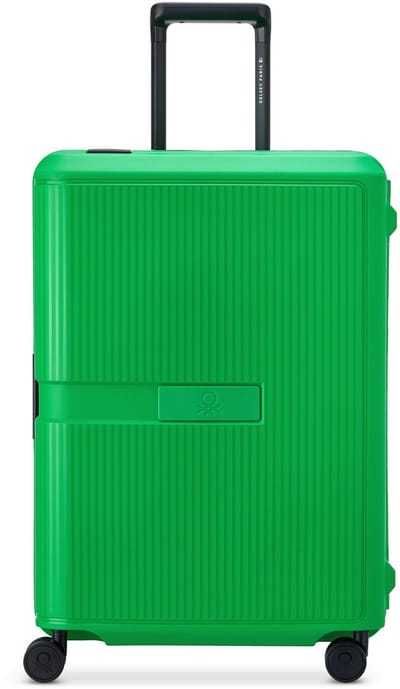 Delsey Paris x United Colors Of Benetton - Color Block - 66 cm Reiskoffer - Groen