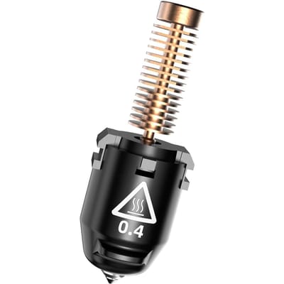 FLASHFORGE Adventurer 5M Geharde Nozzle 280 graden Hoge Doorstroming 32 mm³ s voor Stabiel Hoge Snelheid Printen Compatibel met gray