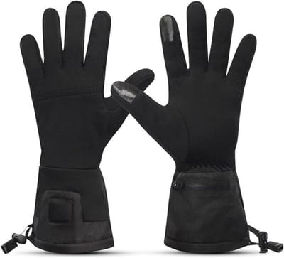 ApexArte® Verwarmde Handschoenen - Elektrische Handschoenen - Handschoenen Verwarmd - Maat L - Zwart