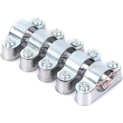 5 Stuks Pijpklem Met Schroef Van De Muur Meters Ver Van De Muur Van De Kaart Zadel Kaart Lijn Pijpklem 16mm 20mm 25mm 32mm