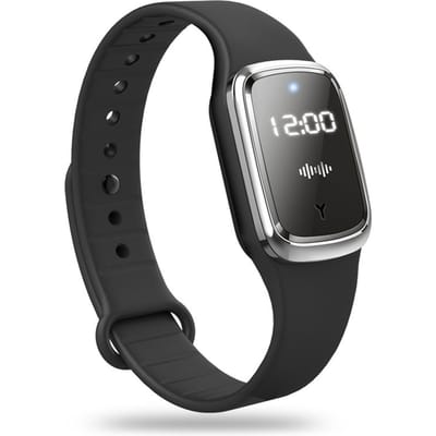 Draagbare muggenafstotende polsband Anti-muggenpolshorloge Muggenafstotende armband met M2 zwart