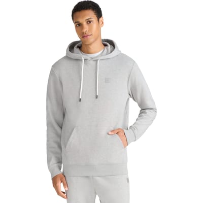 Scotch & Soda Core - Logo Hoodie Grey Melange Size: L | Hoodies Outlet | Heren | Grijs