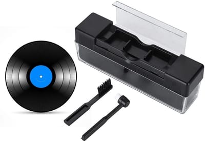 Store_8 - Antistatische platenborstel - Vinyl platenreiniging - Grondige reiniging zonder watervlekken - Standaard - Milieuvriendelijk en veilig - ...