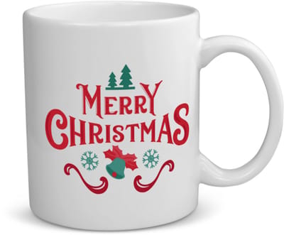 Akyol - kerst merry christmas koffiemok - theemok - Kerstmis - kerst beker - winter - kerst - christmas - kerst cadeau - 350 ML inhoud