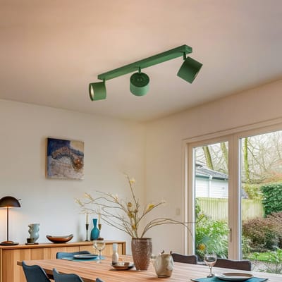 Argon Plafondspot Chloe verstelbaar 3-lamps, groen