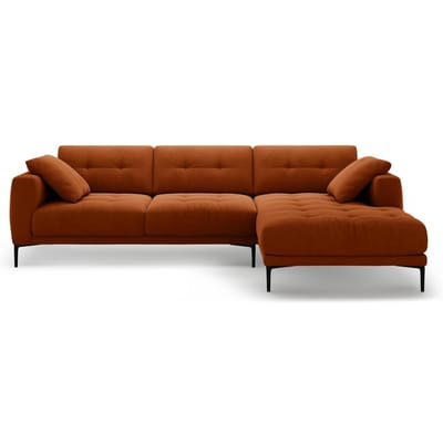 Hoekbank Bemy velvet rechts | Micadoni