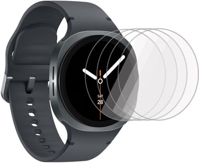 4x Folie Screenprotector Geschikt voor Samsung Galaxy Watch 8 40mm - Screenprotector - Beschermglas Folie
