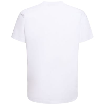 Dsquared2 Cool Fit Groen Blur Icon Logo Wit T-shirt