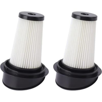 2 Filtres à poussière pour ZR005201 2950 RH6543 RH6545WH ABS Haute Efficacité Réutilisable Lavable Remplacement pour Aspirateur white
