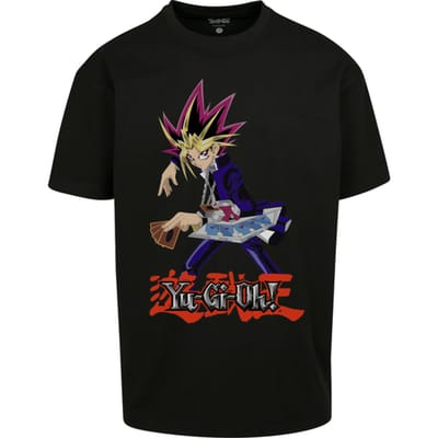 Mister Tee Yu-gi-oh Duell O T-shirt Zwart