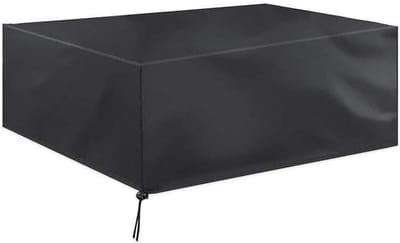Tuinmeubelhoes - Waterdicht en Stofdicht, voor Canapé en Eettafel, 213 x 132 x 74 cm, Zwart
