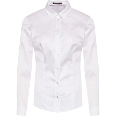 Guess Ls Cate Wit Overhemd - Streetwear - Vrouwen