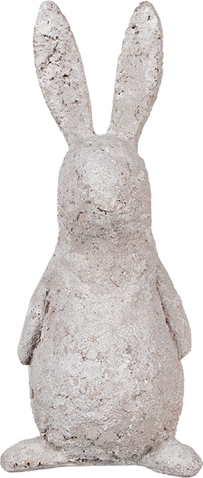 Clayre & Eef Beeld Konijn 26 cm Beige Polyresin