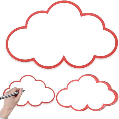 Set van 40 Moderatiekaarten voor Presentaties en Professionele Leesbeurten - Grote Papieren Kaarten, 14 x 23 cm, Ideaal voor School en Kantoor