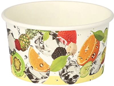 50 IJsbekers, karton 250 ml Ø 9,6 cm · 6 cm Fruit