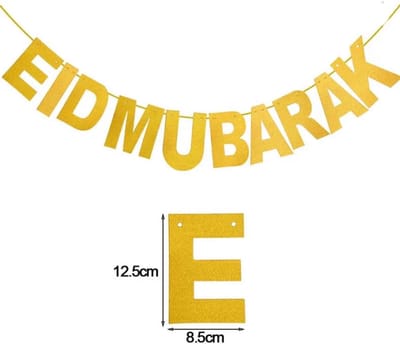 Akyol - ramadan - eid - eid mubarek - feest - vasten - eid mubarek slinger - vlaggenlijn ramadan - moslim - ramadan slinger