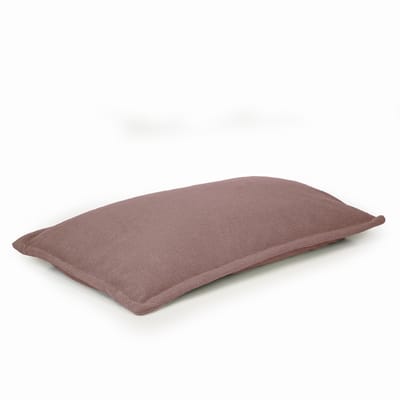 Drop & Sit Zitzak – Fijne Teddystof – 100x150 cm – Comfortabel & Stijlvol – Binnengebruik – Handgemaakt in Benelux - Oudroze