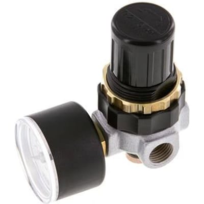 Drukregelaar G1/4'' 330l/min 0.5-6.0bar/7-87psi Zinkspuitgietstandaard 0