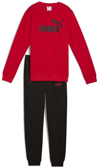 Puma Sweat Ess No.1 Logo Crew Sweat Suit Fl B - Fashion Wear - Kinderen