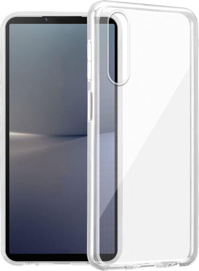 Cadorabo Hoesje geschikt voor Sony Xperia 10 V in VOLLEDIG TRANSPARANT - Beschermhoes gemaakt van flexibel TPU Silicone Case Cover