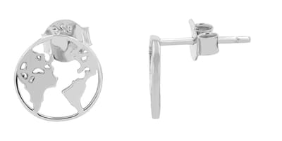 AKZENT Akzent damesoorbel "Odin" van 925 sterling zilver, gerhodineerd, duurzaam