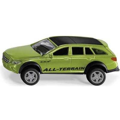 Siku 2349, Mercedes-Benz E-klasse All-Terrain 4x4², 1:50, metaal/kunststof, groen, trekhaak en motorkap die open kan