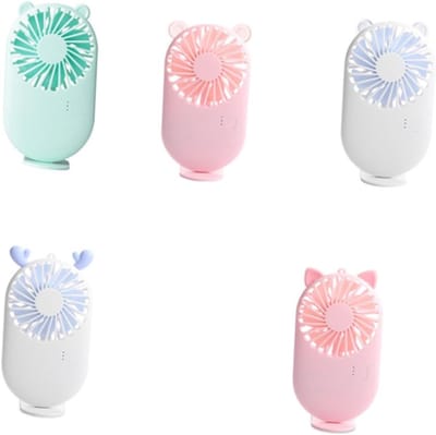 VHV - Clipventilator - clipventilator usb oplaadbaar - USB oplaadbaar, stil, met klem - voor bureau, kinderwagen, camping