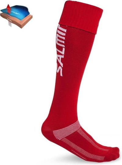 Salming Teamsokken - Kniekousen - Unisex - Maat 31-34 - Rood