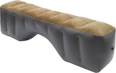 Dailygoods- Opblaasbaar Bed - Auto Matras - Ademend PVC - Comfortabel - 130 x 27 x 37 cm - Geschikt voor de meeste auto's - Luchtbed