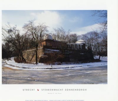 Sterrenwacht Sonnenborgh - Herman van Doorn - Utrechtse Poster - 24 x 30 cm