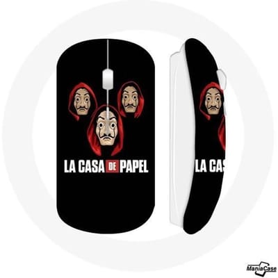 Muis la casa de papel karakters draadloos