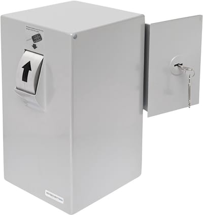 Keysecuritybox KSB101A extra pantser, opbouw sleutel afstortkluis