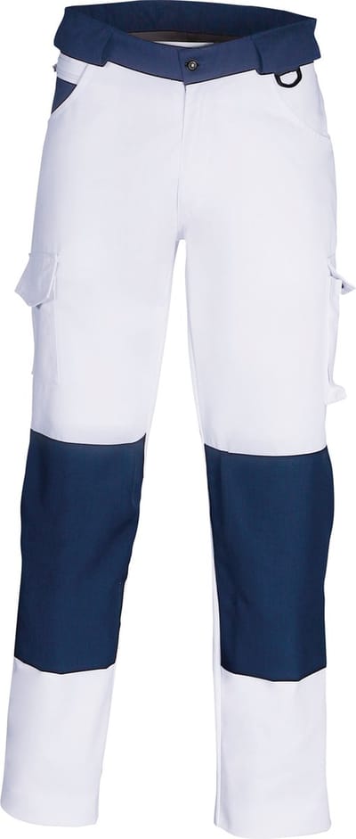 Havep Painter werkbroek 8657 maat 48 wit/navyblauw