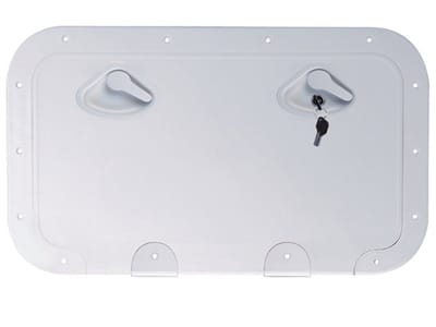 Inspectieluik Classic wit 355x600mm