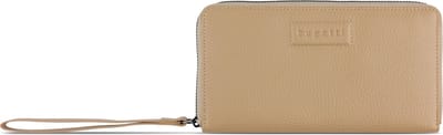 Bugatti Elsa Portemonnee RFID-bescherming Leer 19 cm - Dames - Horizontaal - sand