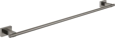 GROHE Essentials Cube Handdoekhouder 600 Mm - Hard Graphite Geborsteld (mat donker grijs) - 40509AL1