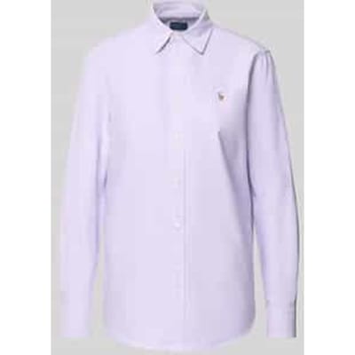 Overhemdblouse met knoopsluiting