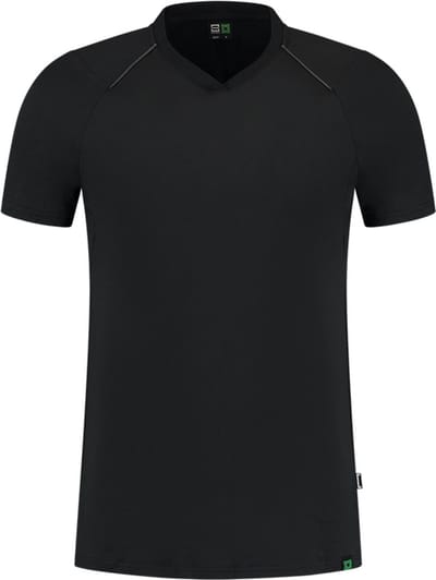 Tricorp T-Shirt V Hals Rewear 102701 - Zwart - Maat L