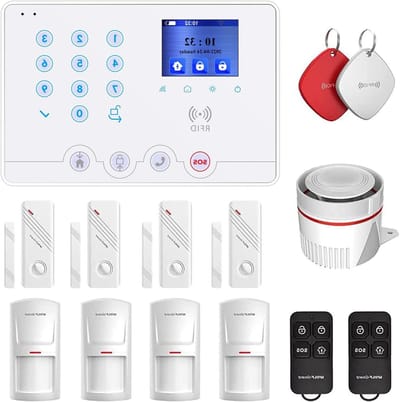 Smart Alarm Systeem - Alarmsysteem Huis - Beveiliging Huis - App Controle - 80 Meter Bereik