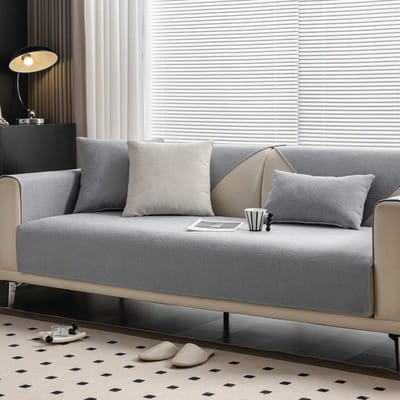 Bankkussen voor alle seizoenen, Speciaal zitkussen voor leren bank, Nieuwe high-end anti-slip Neal bankhoesdoek 70*70cm