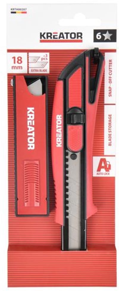 Kreator Breekmes KRTH00207 - 18mm - Automatisch laden - 3 messen
