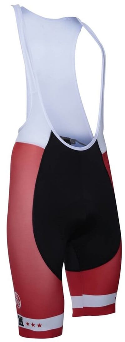 Fortissima Drenthe Fietsbroek Dames met Zeem - Wielrenbroek - Wielerbroek - Bibshort - Spinning - Fietskleding - Koersbroek - Kort - Bretels - Maat XXS