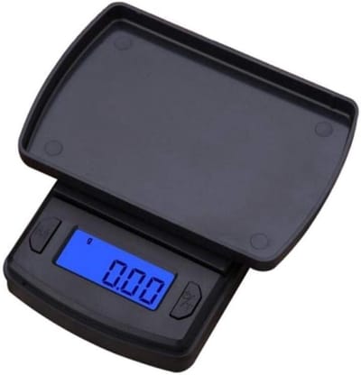 longziming -Digitale Precisieweegschaal 200 g / 0,01 g – Mini Milligram Weegschaal met LCD-Display – Draagbare Pocket Weegschaal voor Sieraden, Kruiden, Voeding & Keuken