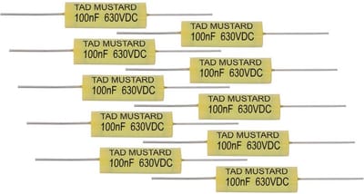 TAD VMC100/10  Mustard condensator 0.100 µF, 10-pack