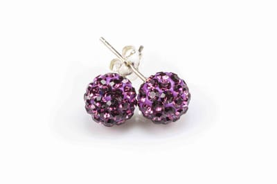 Karma basic oorbel nirvana Paars-71008