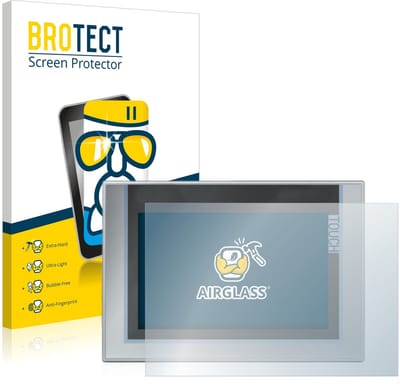 Screenprotector voor Siemens Simatic TP1200 Comfort Beschermglas transparant