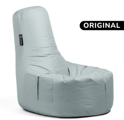 Casacomfy Gamer Original - Zitzak - Volwassenen & Tieners - Ergonomisch - Waterbestendig - Grijs