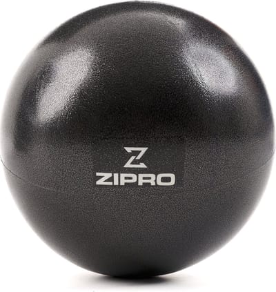 ZIPRO Mini Gymbal 20cm - Pilatesbal - Yoga & Fitness - Core Training - Antislip PVC - Zwart