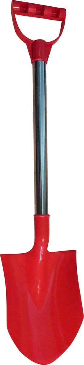 Summerplay Speelgoed schep - voor kinderen - punt - kunststof - rood - 62 cm