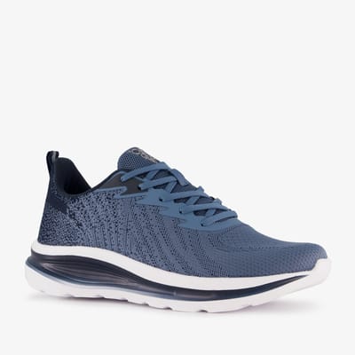 Osaga heren hardloopschoenen blauw - Maat 43 - Uitneembare zool